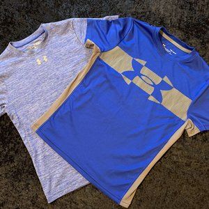 Under Armour Set of 2 boys' quick-dry athletic shirts S/S
